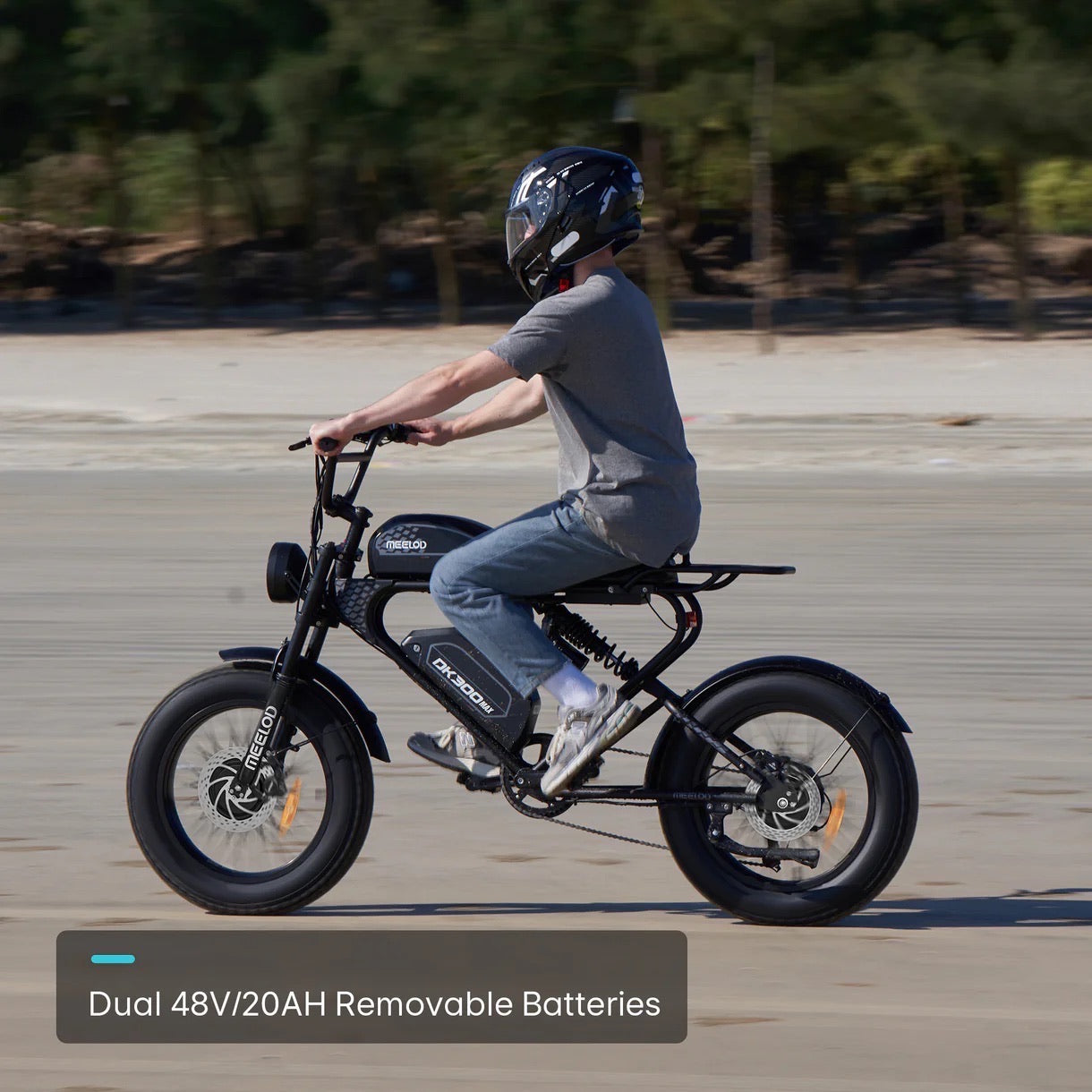 DK300 MAX  Dual 1200W Motor, Dual Battery