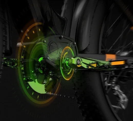 MG600PLUS 2000W-Dual Motor Step-Thru EBike